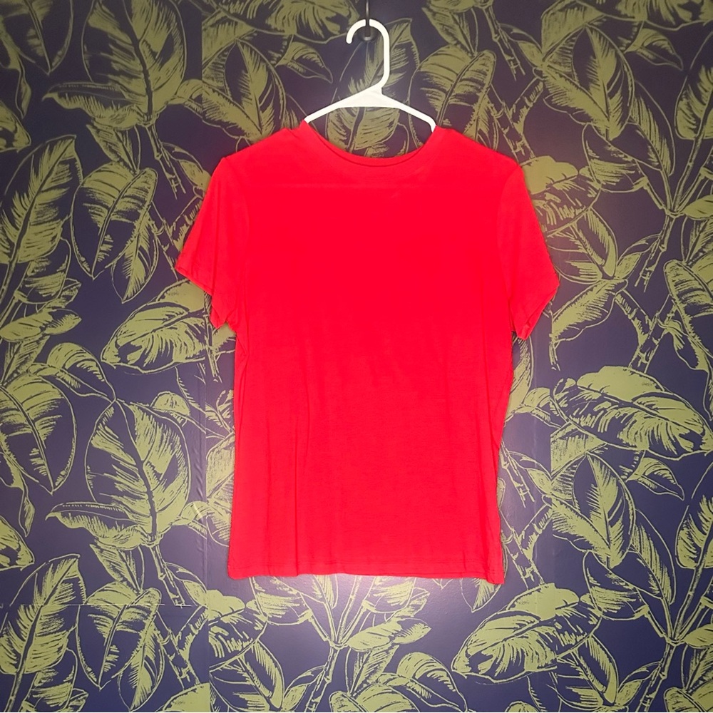a new day Red Short Sleeve Tee